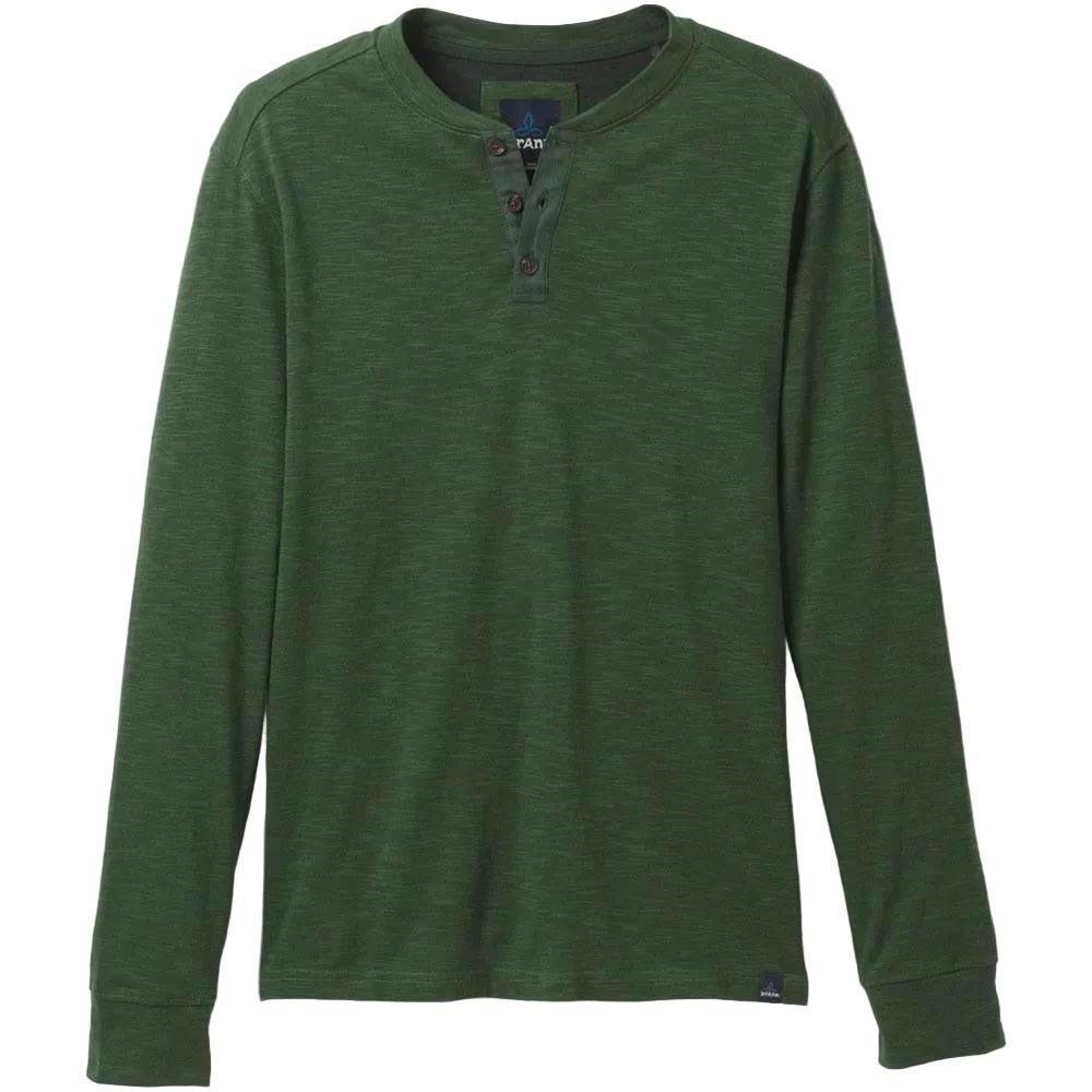 PRANA Men's RONNIE HENLEY Long Sleeve Shirt