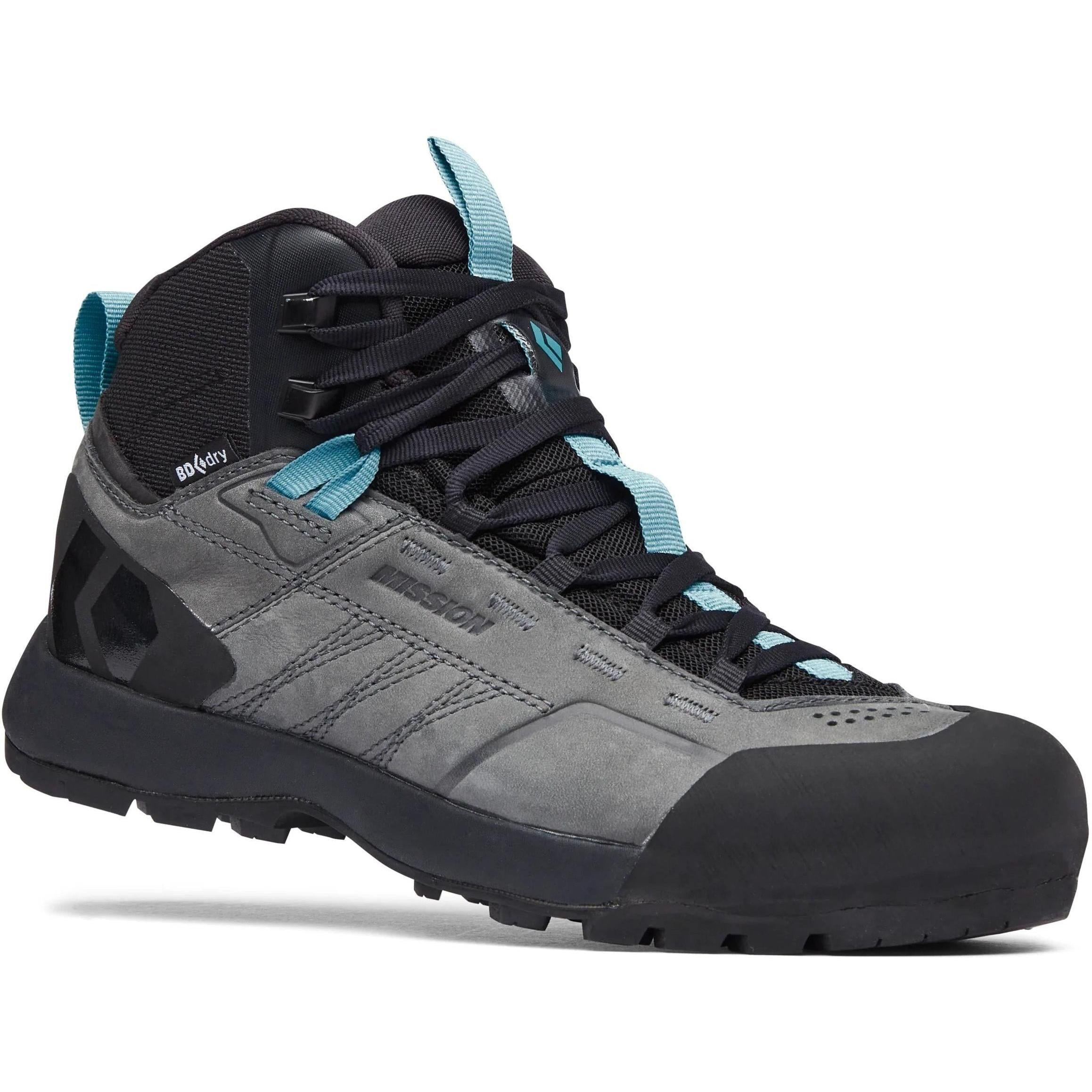 BLACK DIAMOND Women's MISSION Leather Mid WP Approach Shoes