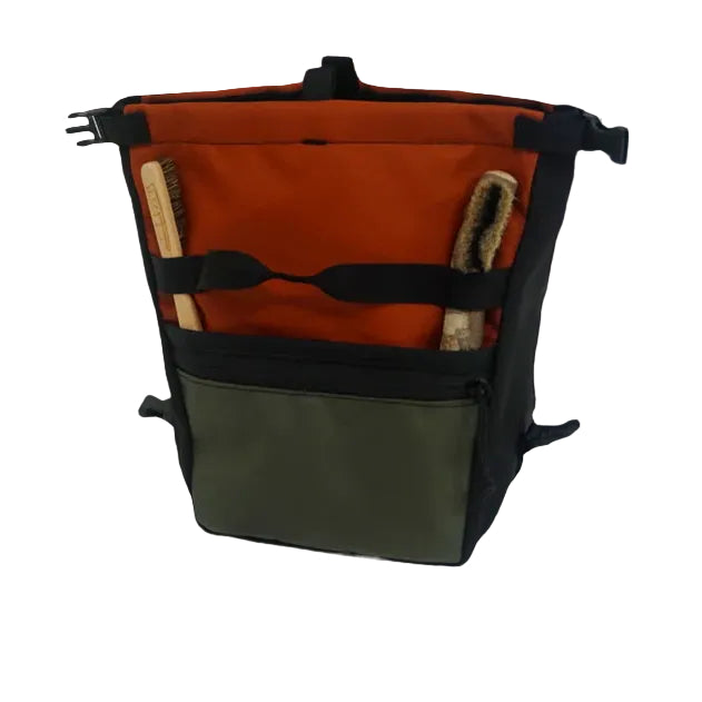 ORGANIC CLIMBING Deluxe Chalk Bucket Back with Brush Holder