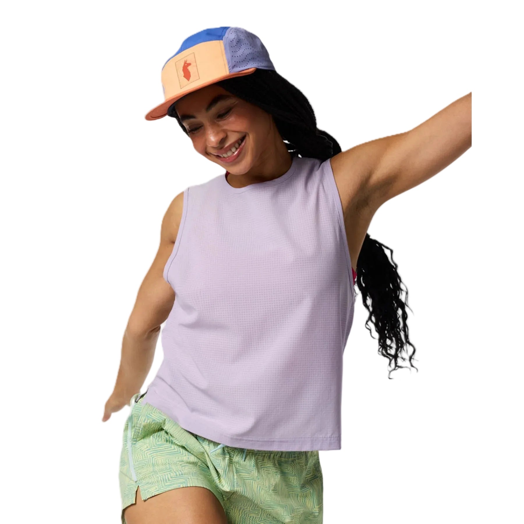 COTOPAXI WOMEN'S PULSO TECH TANK TOP MOONBEAM