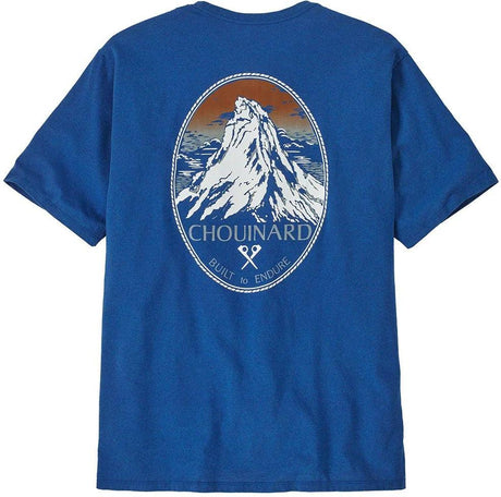 PATAGONIA Men's Longsleeve Sleeve Chouinard Crest Responsibili-Tee T-Shirt