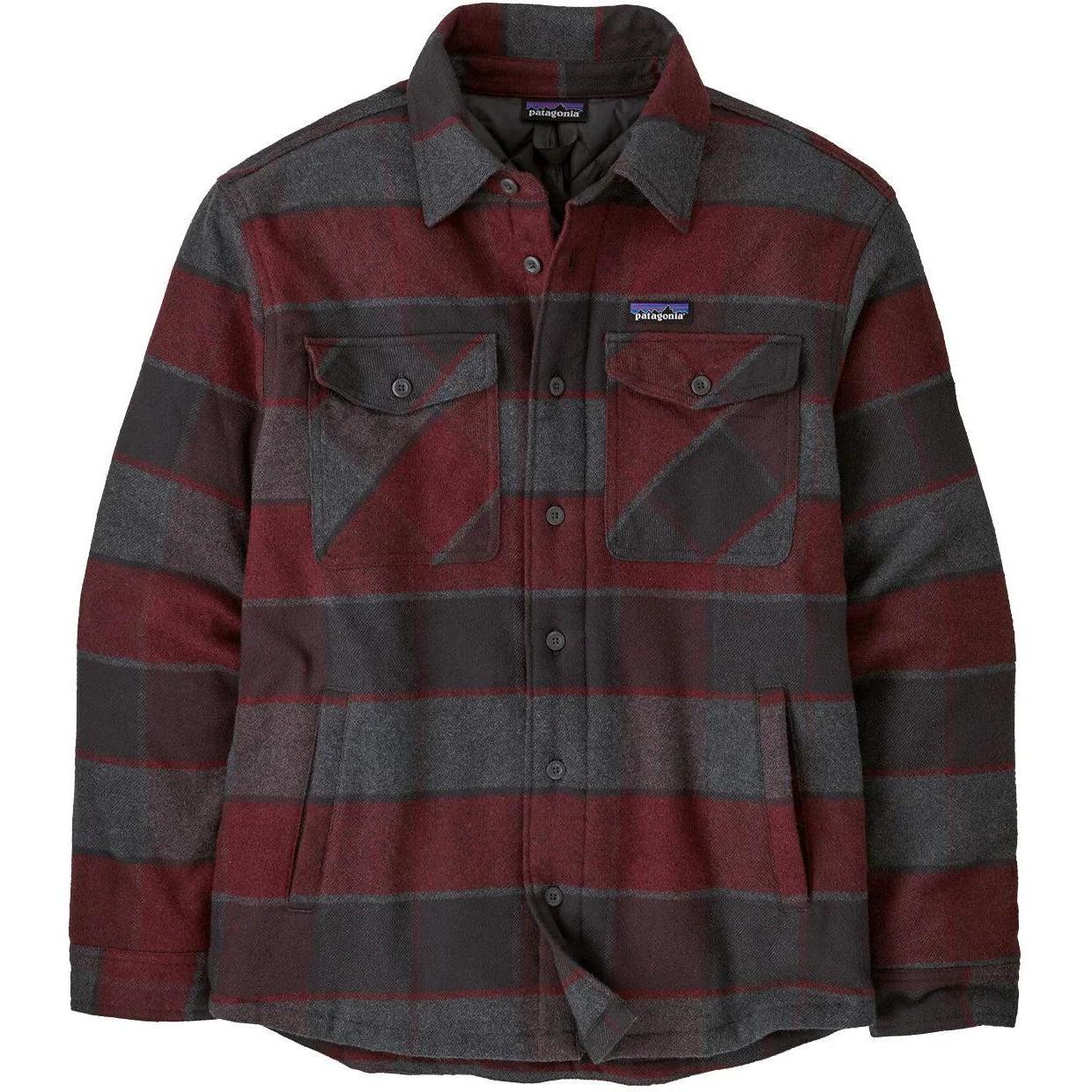 PATAGONIA Men's Long Sleeve Lightweight Insulated Fjord Flannel Shirt