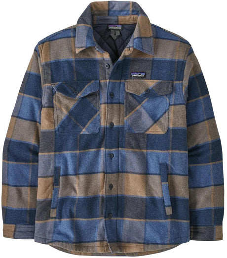 PATAGONIA Men's Long Sleeve Lightweight Insulated Fjord Flannel Shirt