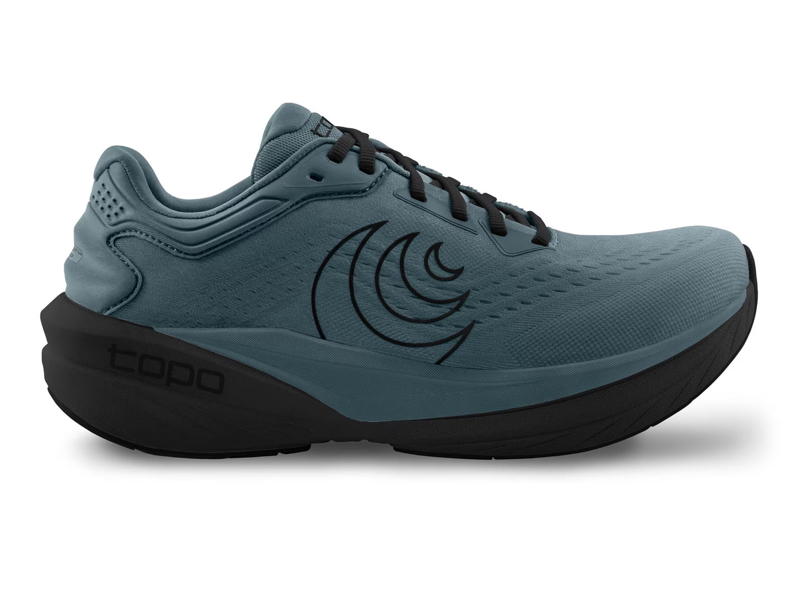 TOPO ATHLETIC Men's Phantom 4 Road Running Shoe Stone Black