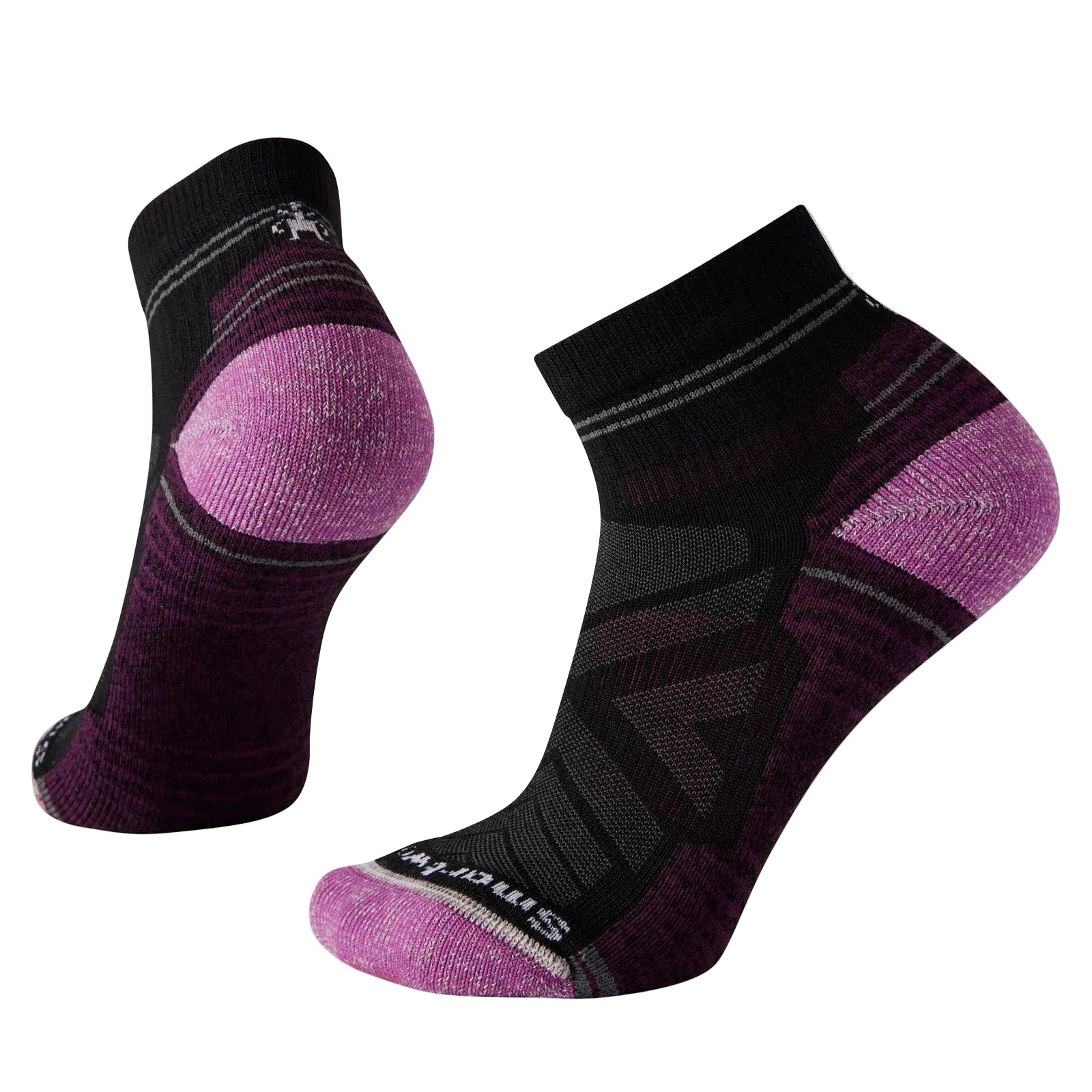 SMARTWOOL Women's Hike Ankle Socks - Light Cushion Black