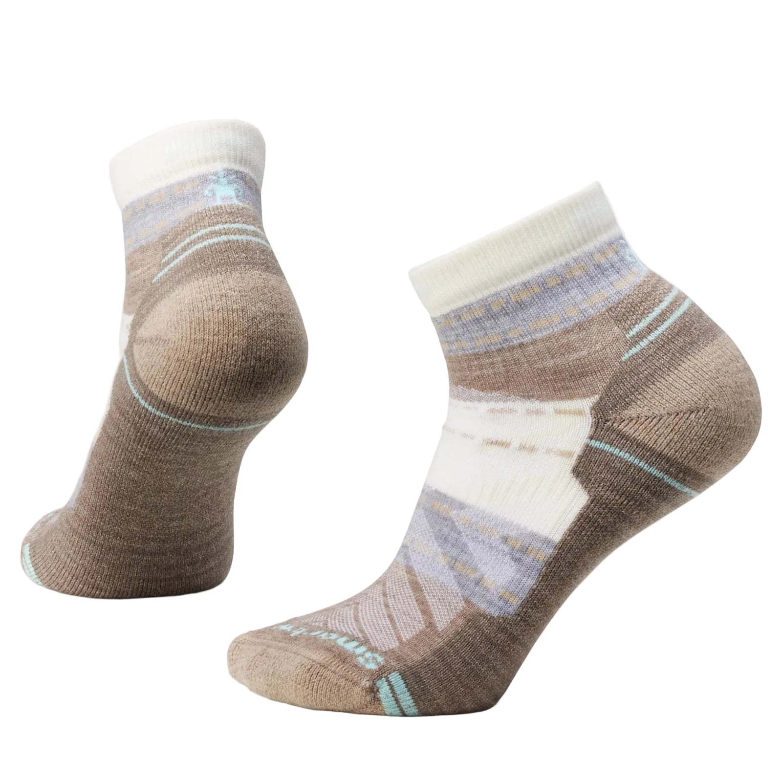 SMARTWOOL Women's Hike Margarita Ankle Socks Light Cushion Natural