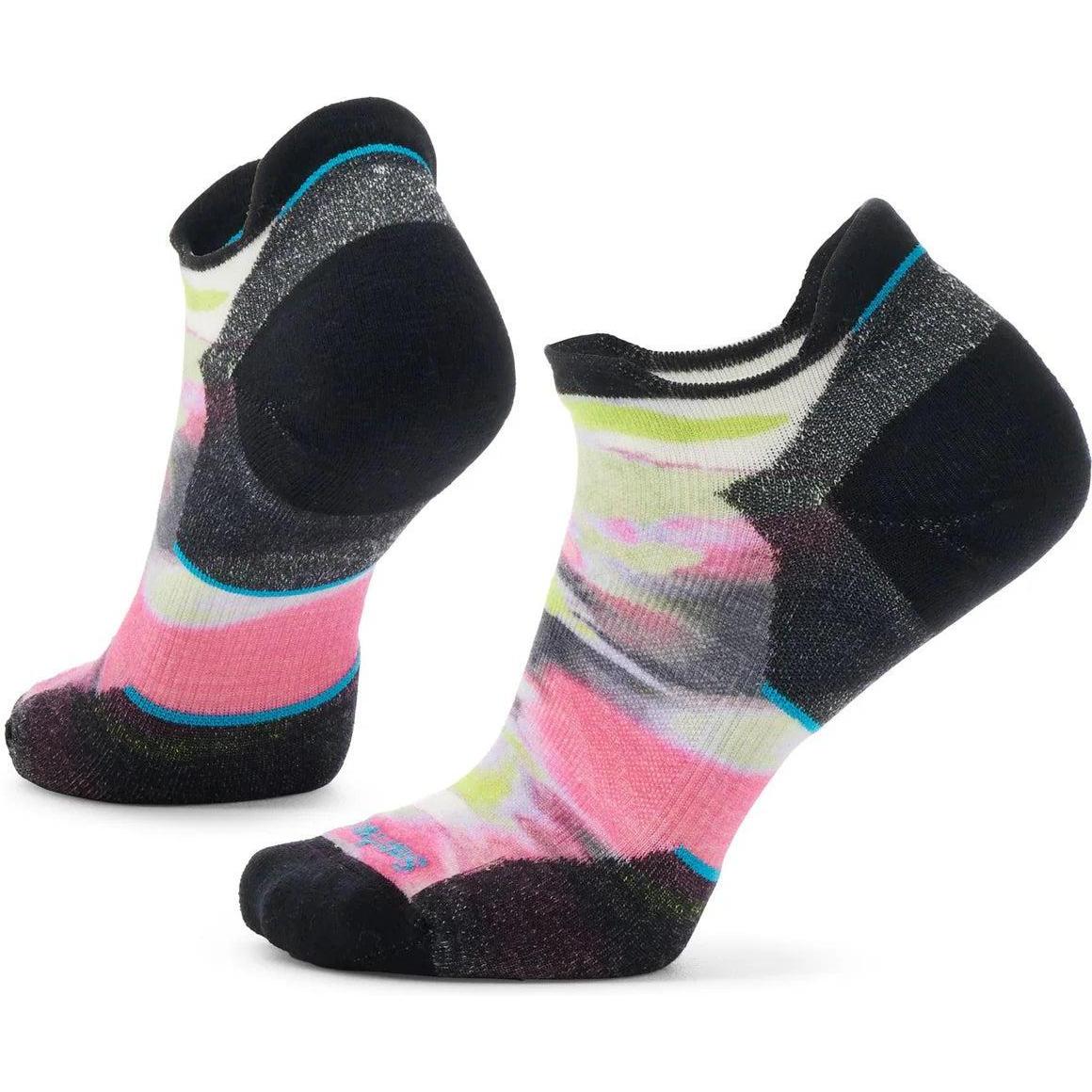 SMARTWOOL Women's Run Brushed Print Low Ankle Targeted Cushion Socks