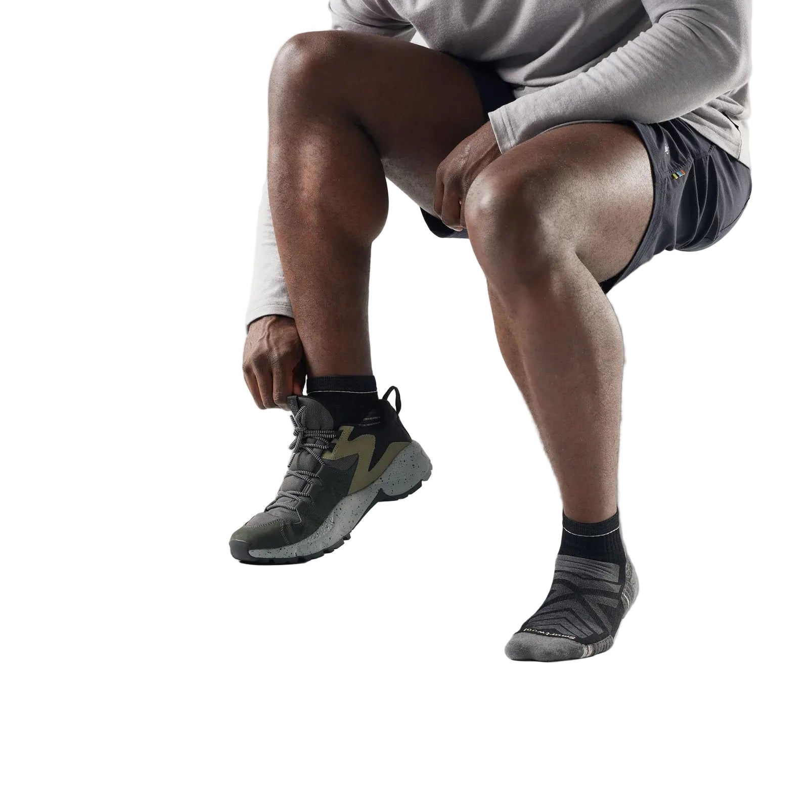 SMARTWOOL Hike Targeted Cushion Ankle Socks Black