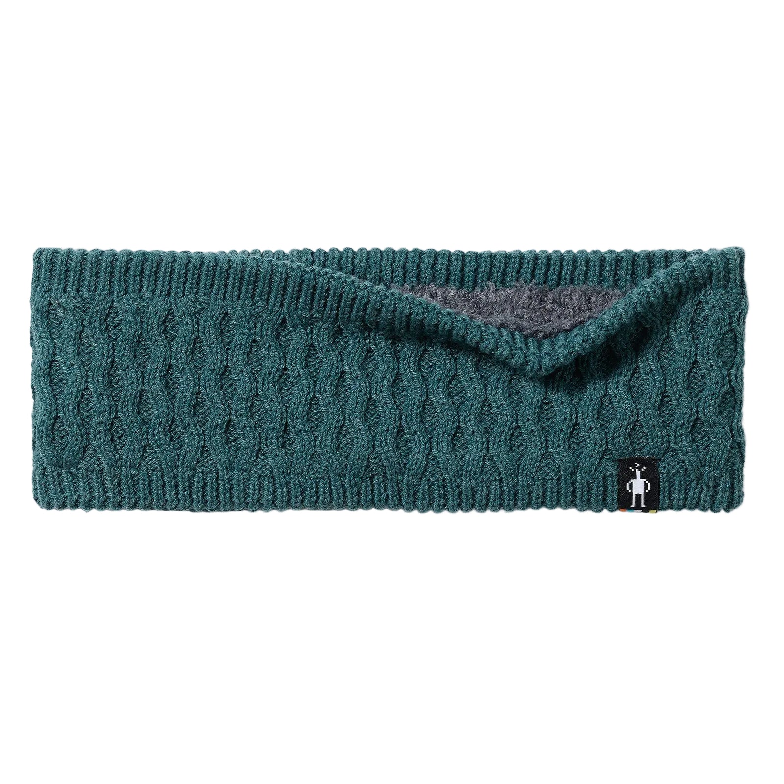 SMARTWOOL Fleece Lined Headband Dusty Teal Heather