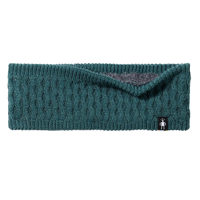 SMARTWOOL Fleece Lined Headband Dusty Teal Heather