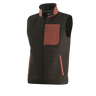 SMARTWOOL Men's Second Cut Fleece Vest Burnt Sienna