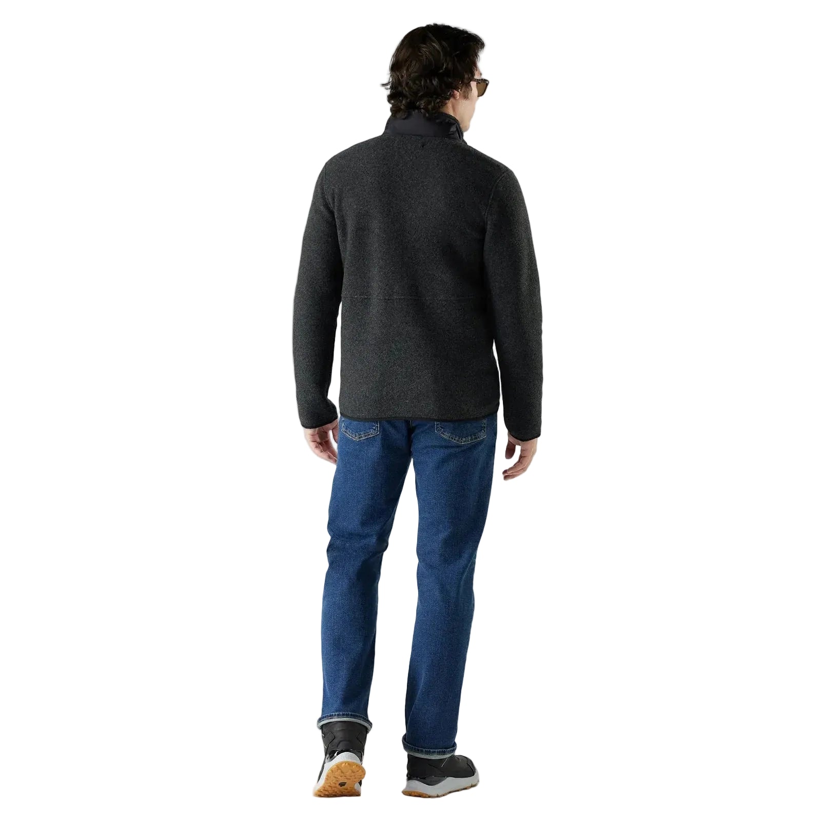 SMARTWOOL Men's Second Cut Fleece Jacket Charcoal