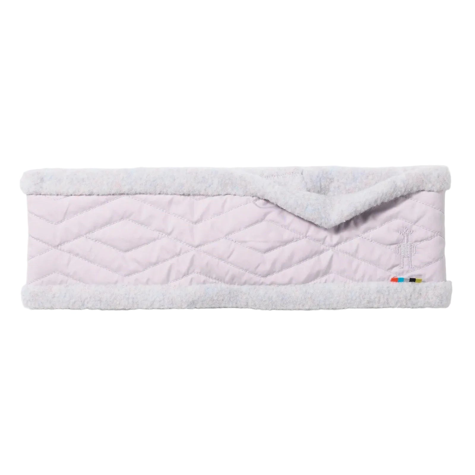 SMARTWOOL Quilted Fleece Headband Lavender Sky Heather