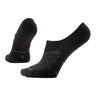 SMARTWOOL Unisex Run No Show Socks - Targeted Cushion Black
