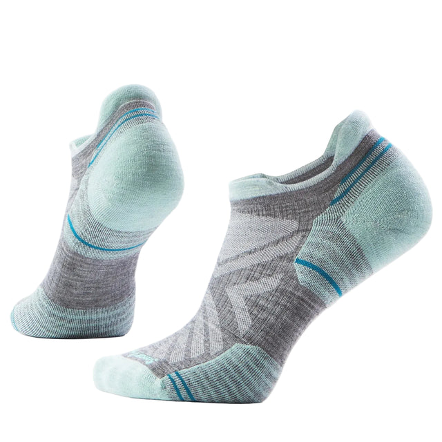 SMARTWOOL Women's Hike Low Ankle Socks - Targeted Cushion Medium Gray
