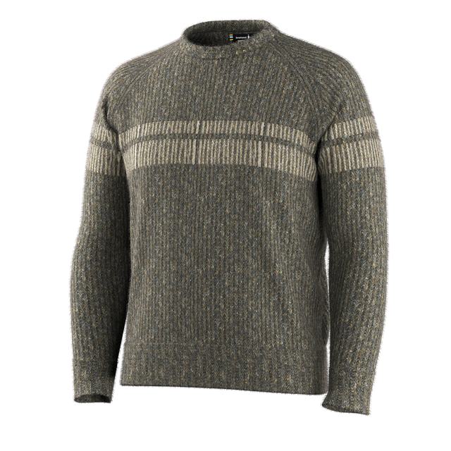 SMARTWOOL Men's Fisherman Crew Sweater Mocha