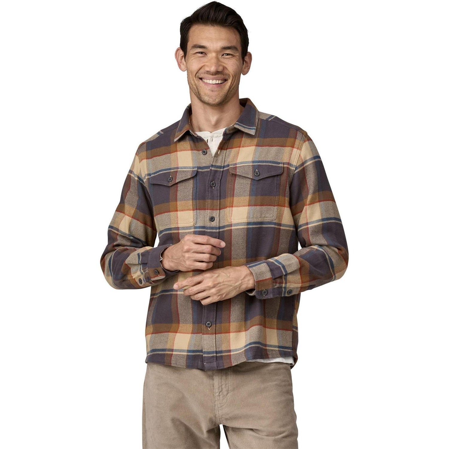 PATAGONIA Men's Long Sleeve Fjord Flannel Shirt