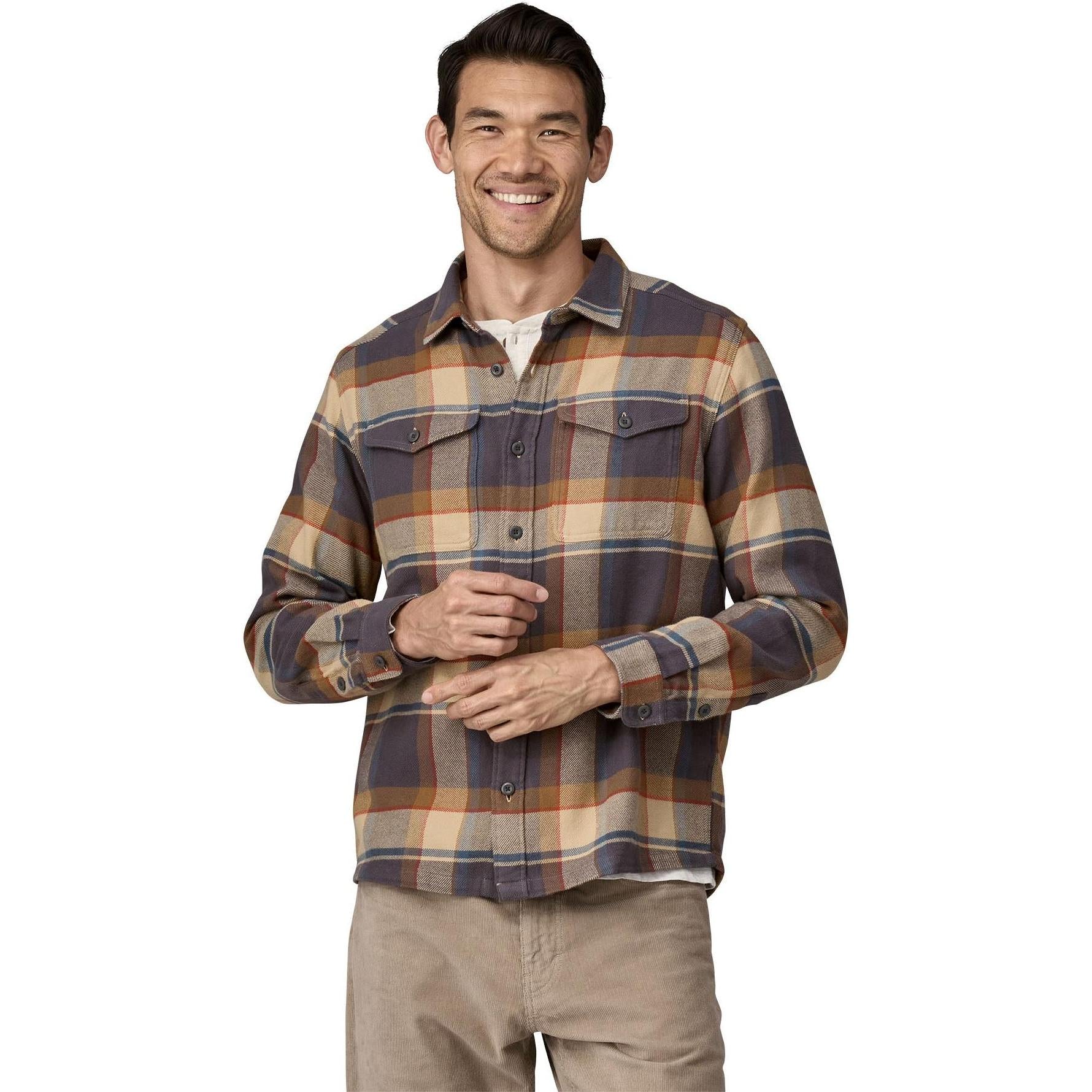 PATAGONIA Men's Long Sleeve Fjord Flannel Shirt