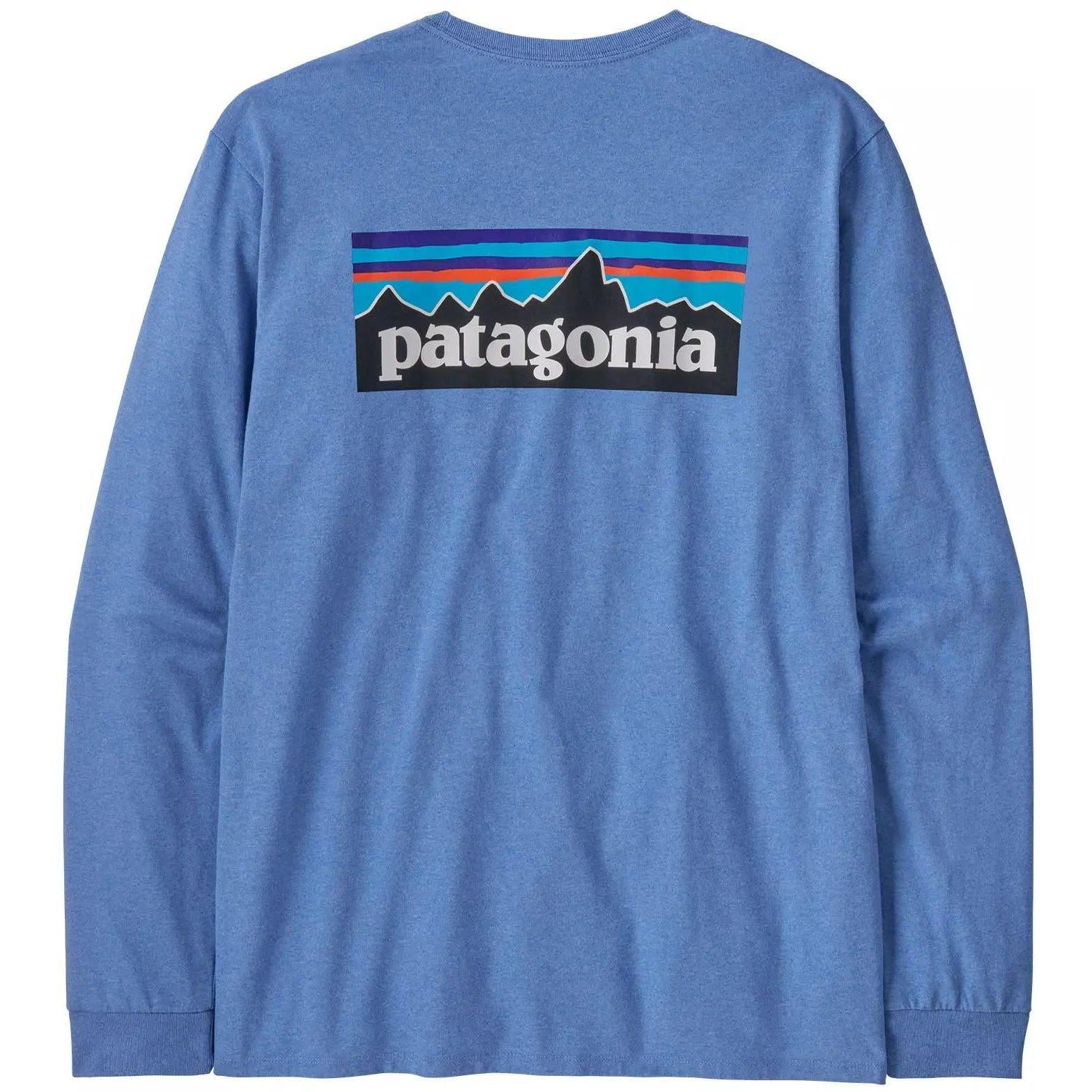 PATAGONIA Men's Long Sleeve P-6 Logo Responsibili-Tee Shirt