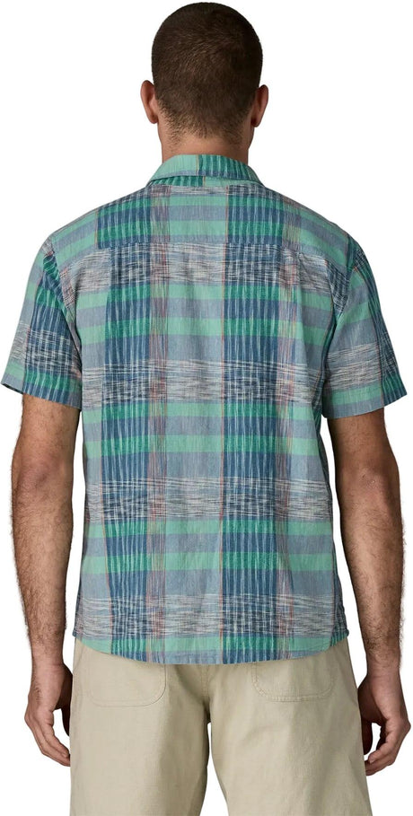 PATAGONIA Men's Short Sleeve Back Step Button-Down Shirt