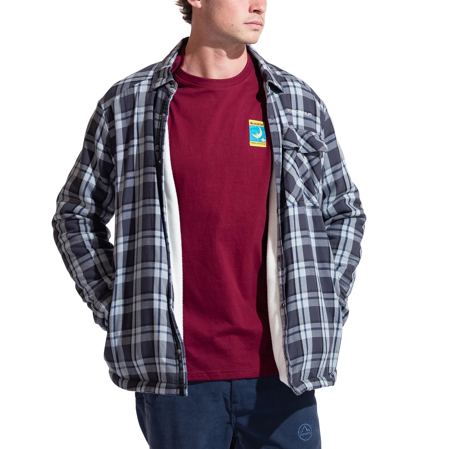 LA SPORTIVA Men's Rambler Lined Long Sleeve Flannel Shirt