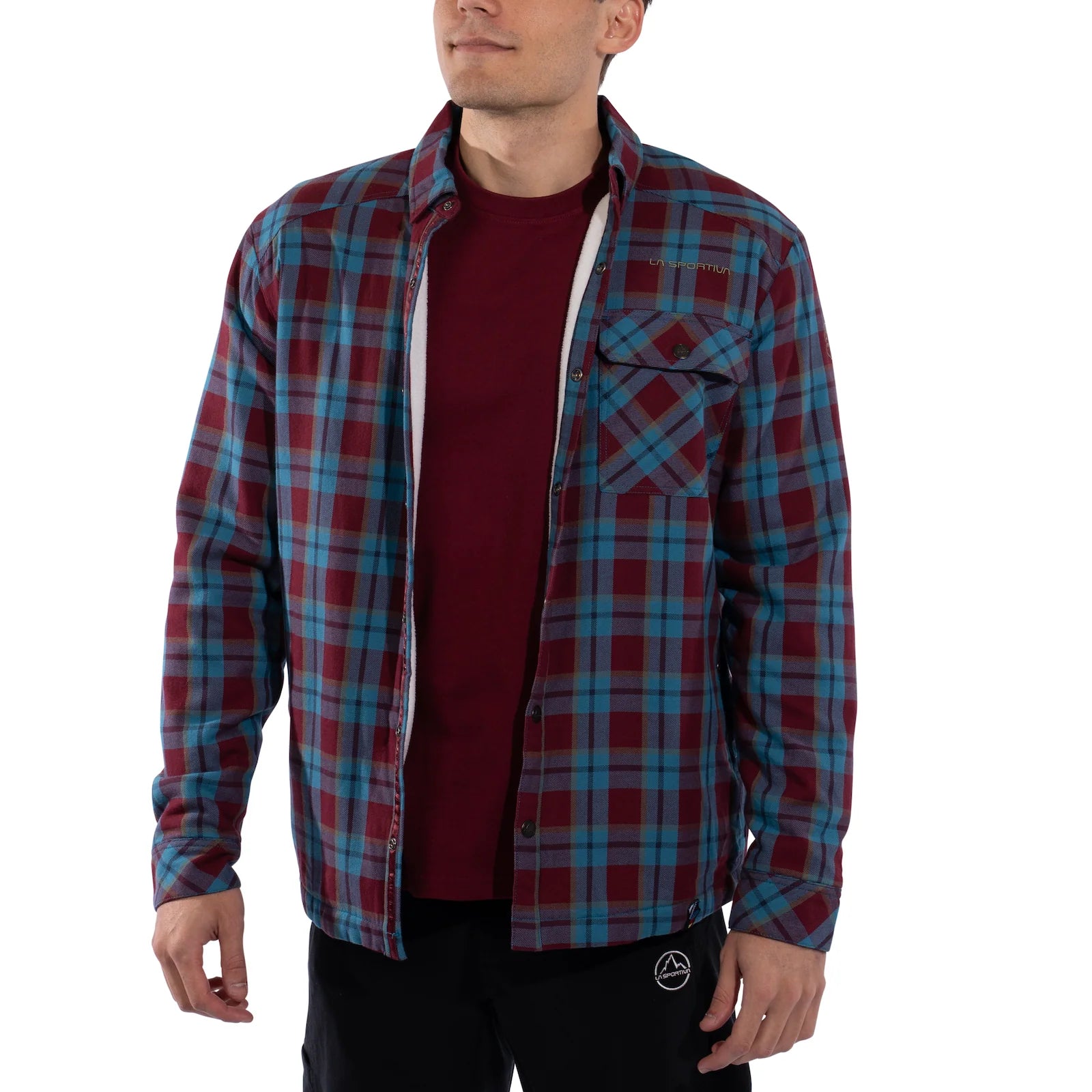 LA SPORTIVA Men's Rambler Lined Long Sleeve Flannel Shirt