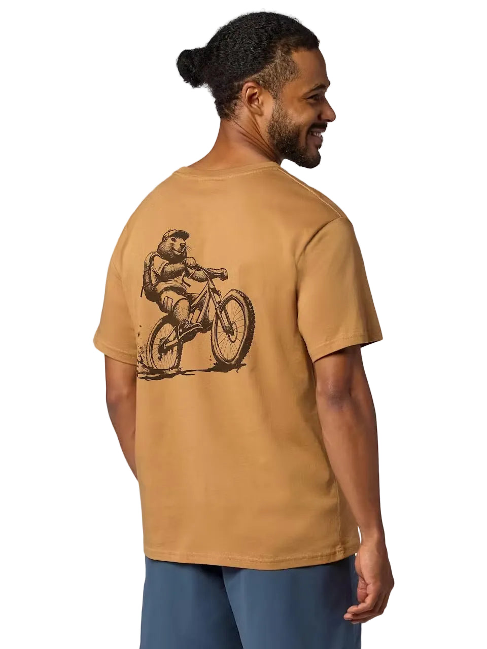 Marmot Men's Mountain Bike Marty Short-Sleeve T-Shirt Dromedary