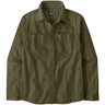 PATAGONIA Men's Point Reyes Canvas Shirt Basin Green