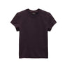 PRANA Women's Short Sleeve Lotus Tee Cacao Stripe