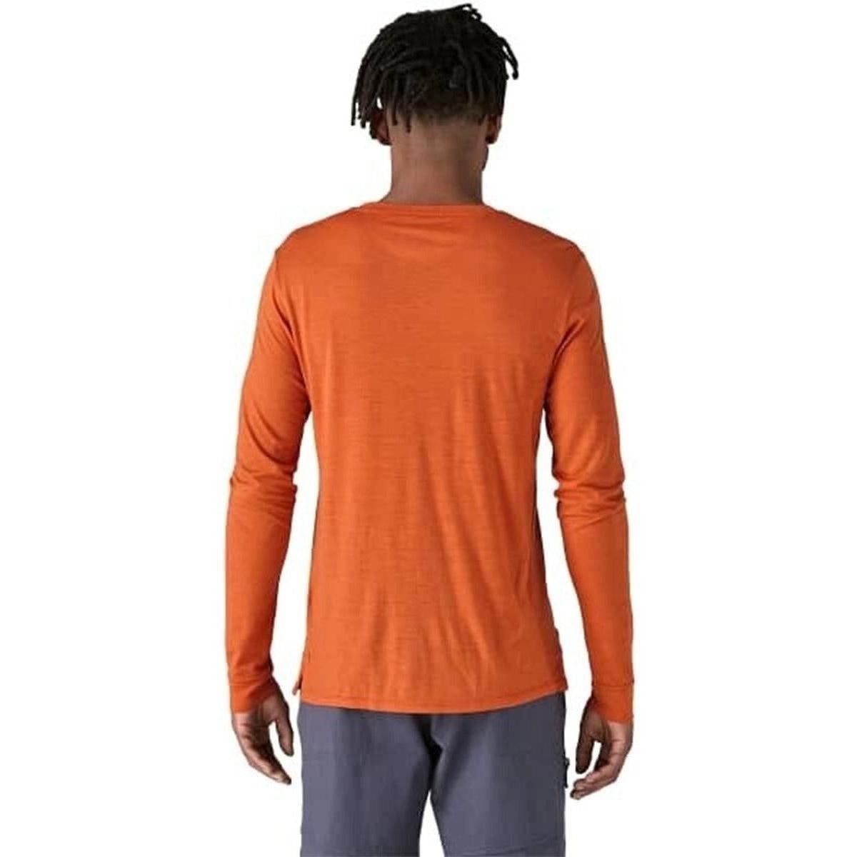 PATAGONIA Men's Long Sleeve Cool Merino Graphic Shirt