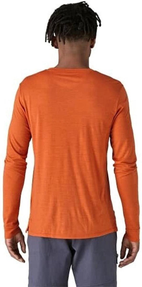 PATAGONIA Men's Long Sleeve Cool Merino Graphic Shirt
