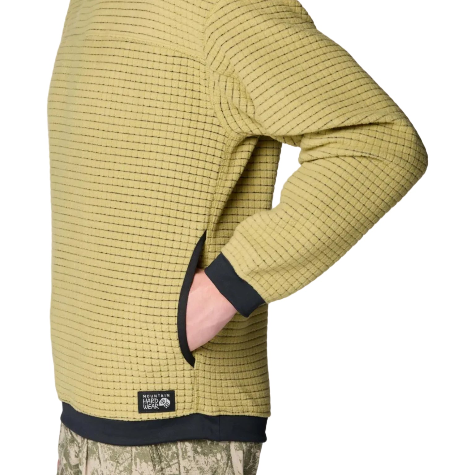 MOUNTAIN HARDWEAR Summit Grid Big Grid Pullover Crew