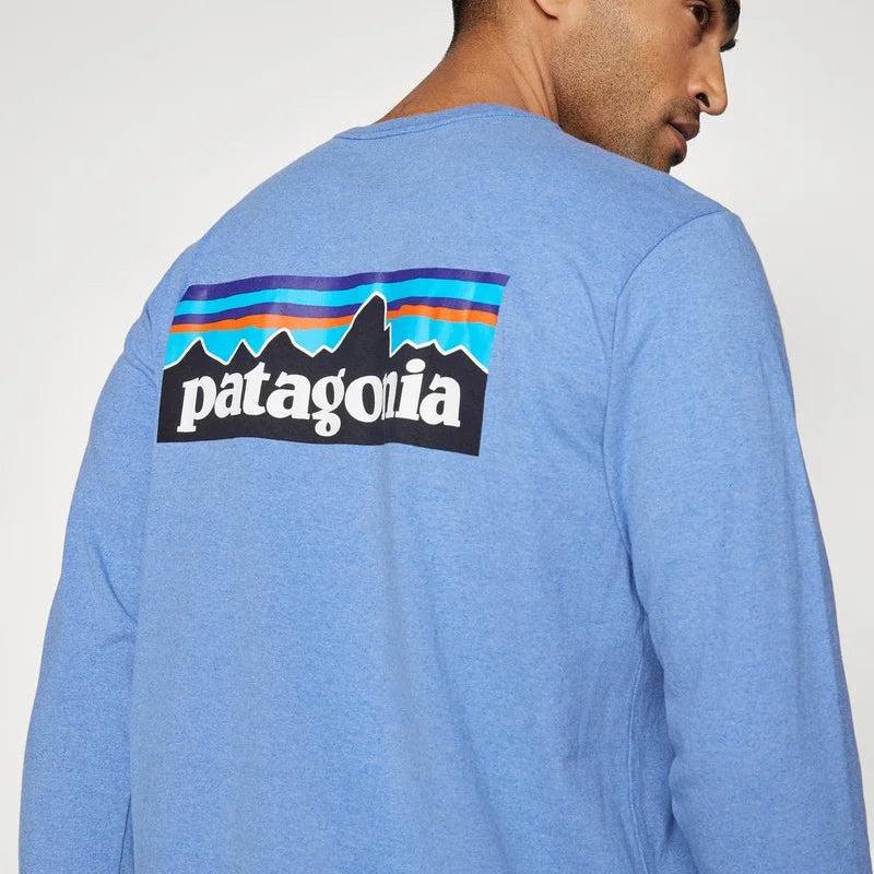 PATAGONIA Men's Long Sleeve P-6 Logo Responsibili-Tee Shirt