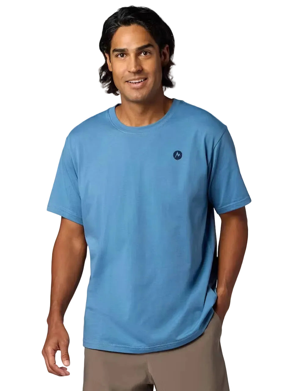 Marmot Men's Mountain Bike Marty Short-Sleeve T-Shirt Summer Storm