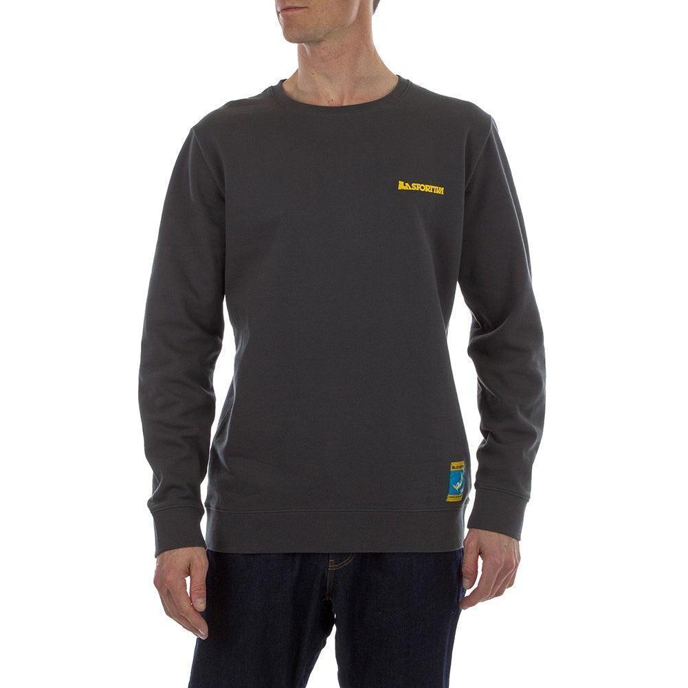 LA SPORTIVA Men's Climbing on the Moon Crewneck Sweatshirt