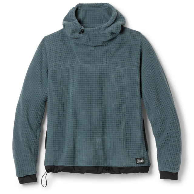MOUNTAIN HARDWEAR Men's Summit Grid Big Grid Hoody Moon Blue