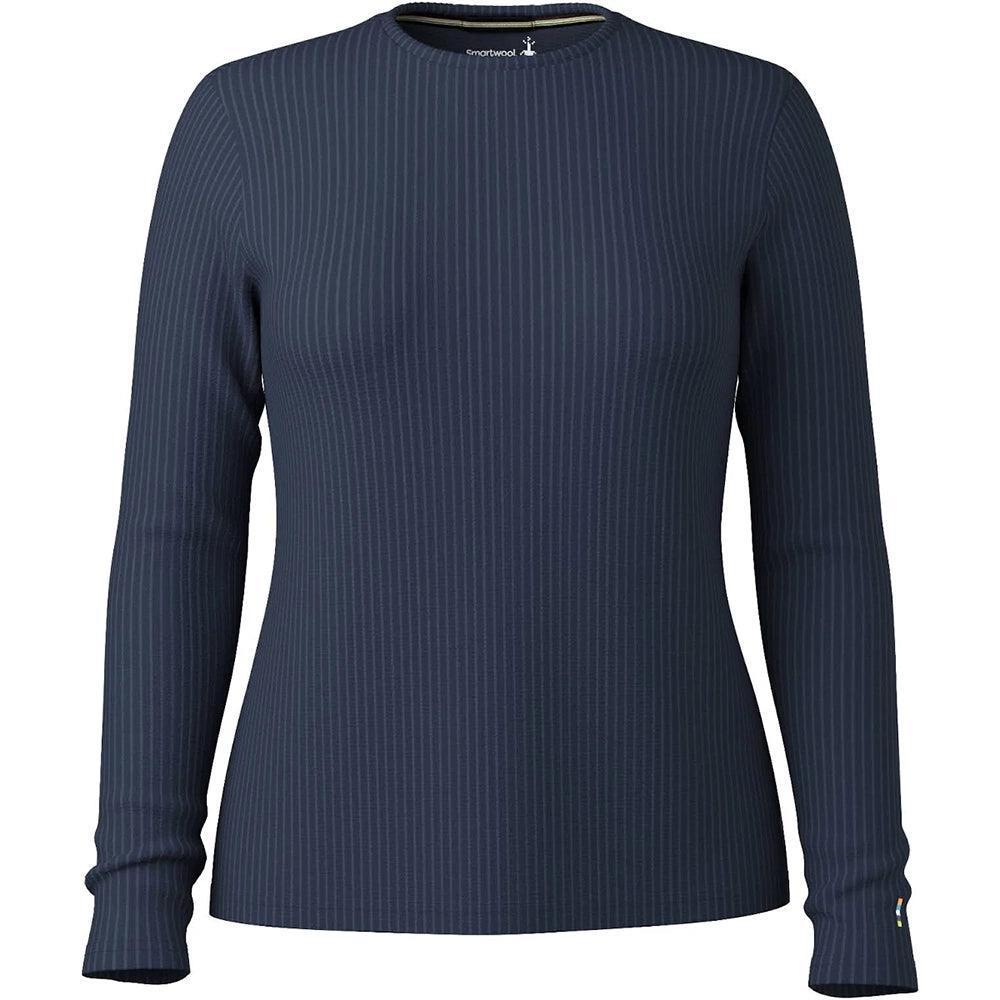SMARTWOOL Women's Thermal Merino Rib Longsleeve Crew Shirts