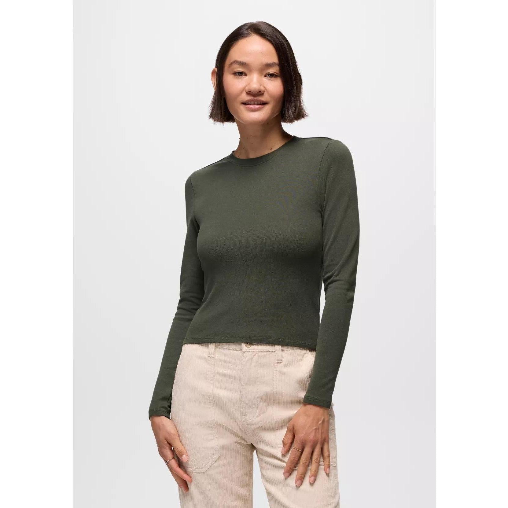PRANA Lotus Long Sleeve Tee Shirt