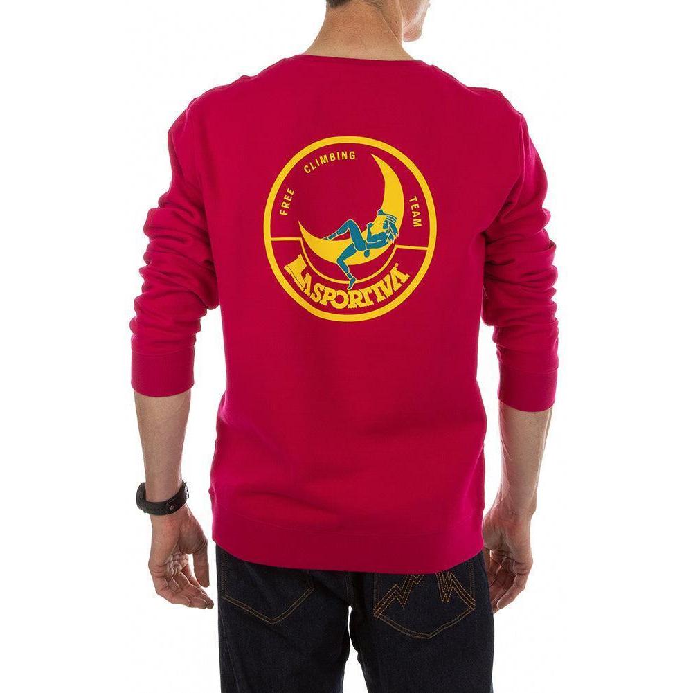 LA SPORTIVA Men's Climbing on the Moon Crewneck Sweatshirt