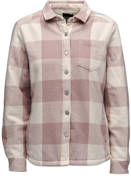 BLACK DIAMOND Women's PROJECT Lined L/S Flannel Shirt