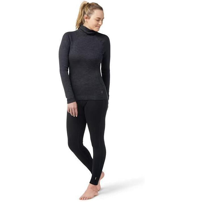 SMARTWOOL Women'sThermal Merino Rib Long Sleeve Turtleneck