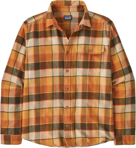 PATAGONIA Men's Long Sleeve LW Fjord Flannel Shirt