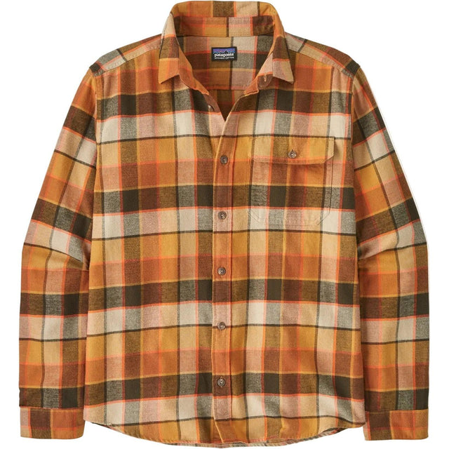 PATAGONIA Men's Long Sleeve LW Fjord Flannel Shirt