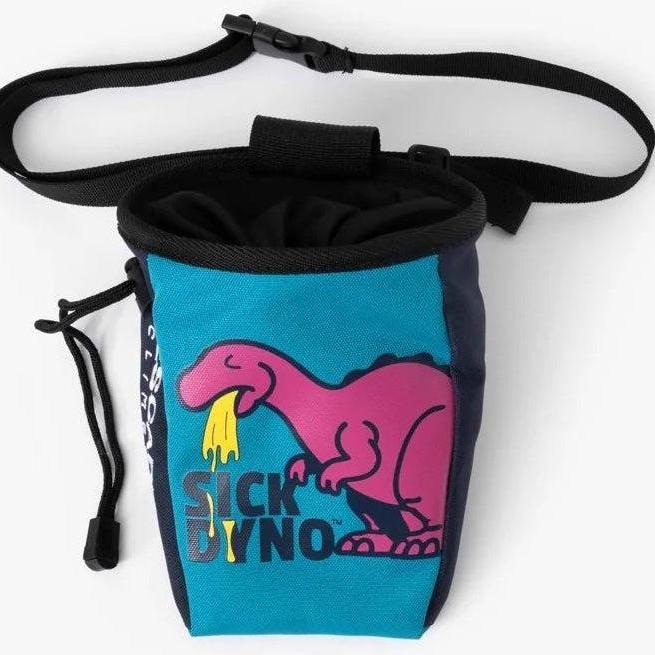 ESCAPE CLIMBING Sick Dyno T-Rex Chalk Bag