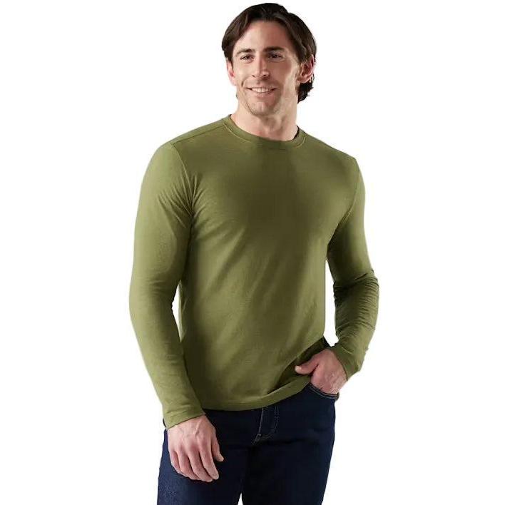 SMARTWOOL Men's Perfect Crew Long Sleeve Tee
