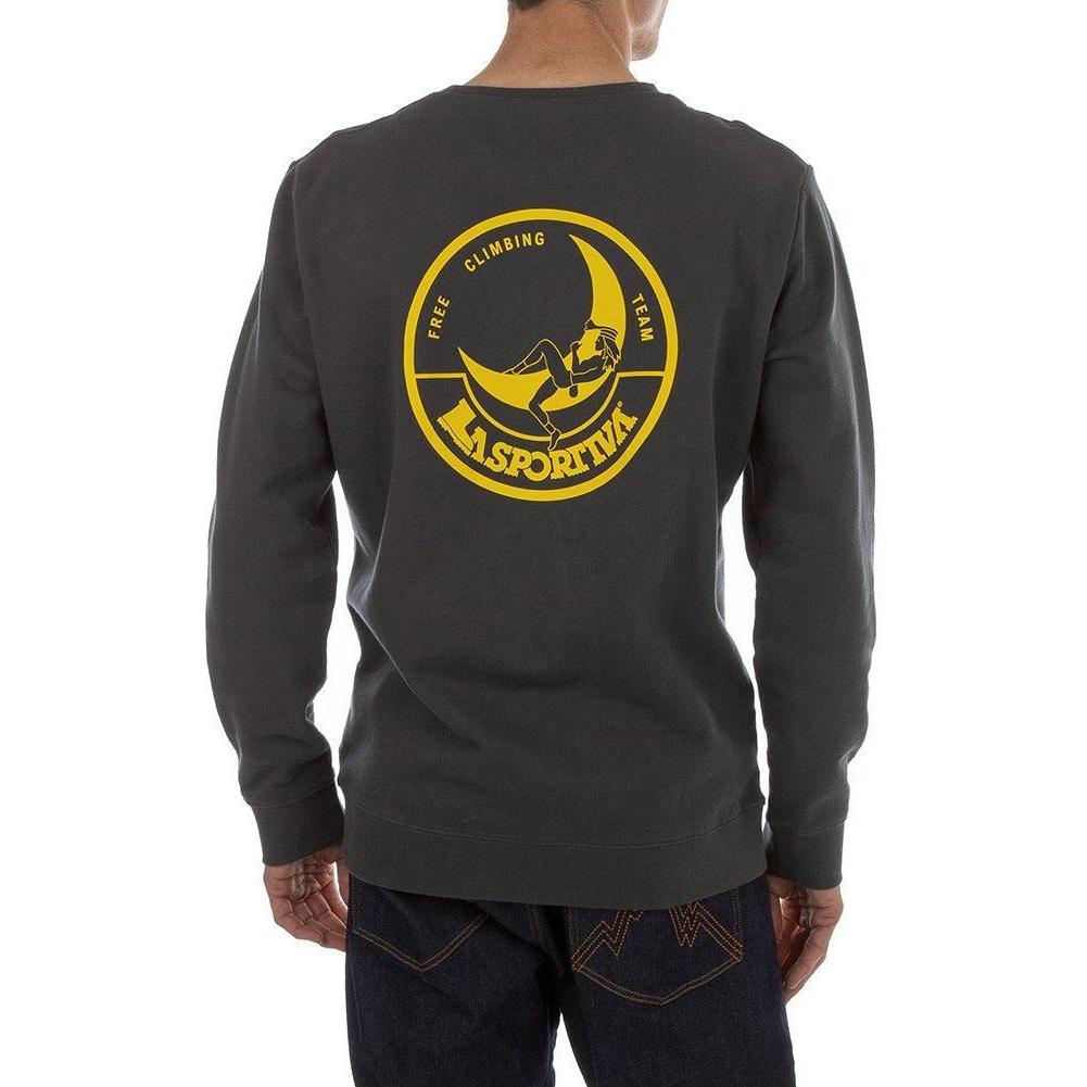 LA SPORTIVA Men's Climbing on the Moon Crewneck Sweatshirt