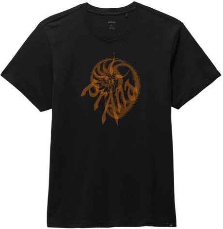 PRANA Men's Short Sleeve Heritage Nautilus Tee Shirt