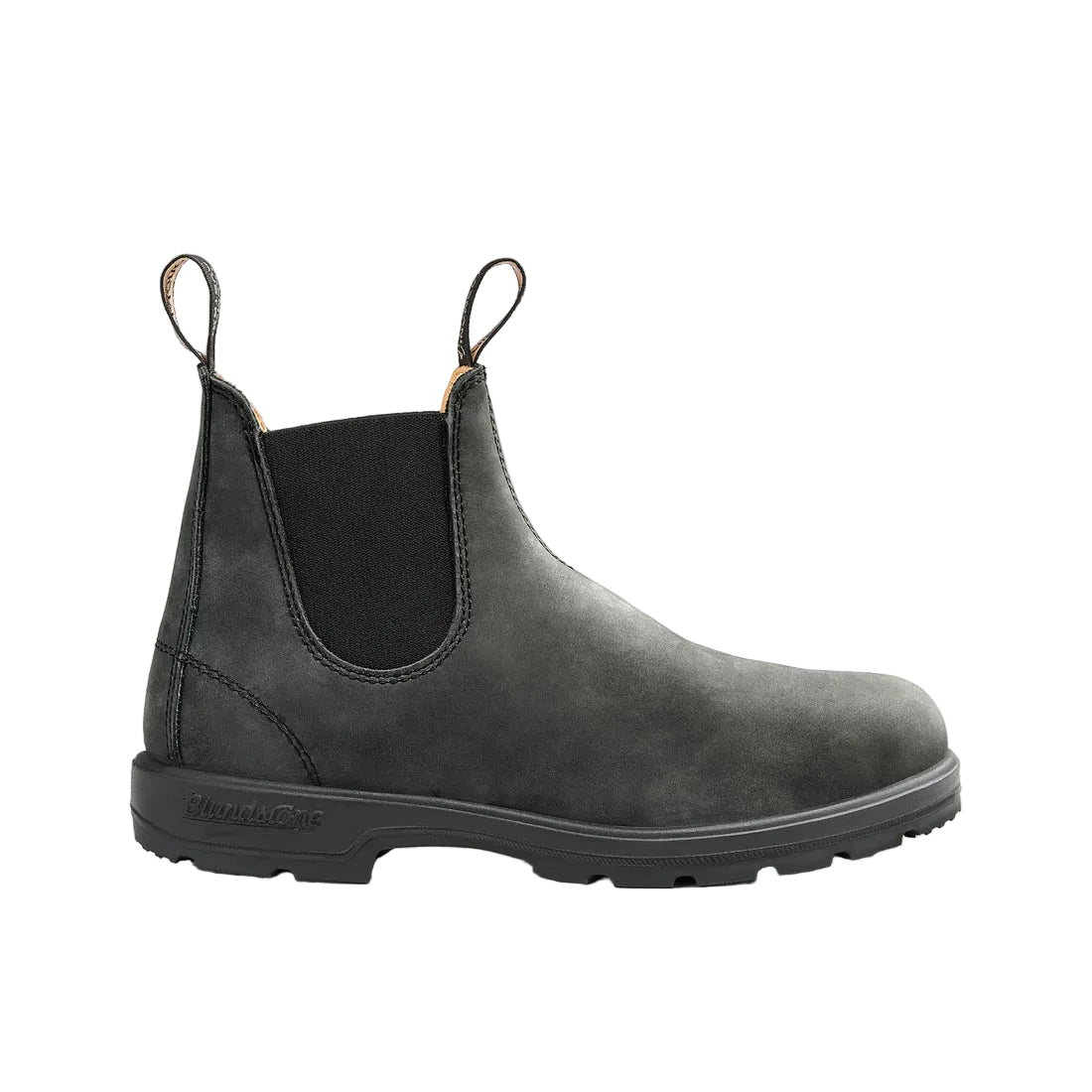 Blundstone Elastic SideChelsea Boot Lined Rustic Black