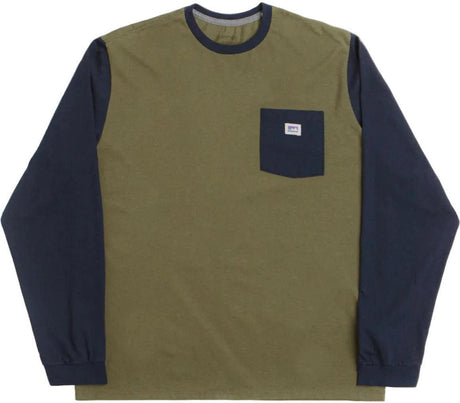 PATAGONIA Men's Long Sleeve Shop Sticker Pocket Responsibili-Tee Shirt