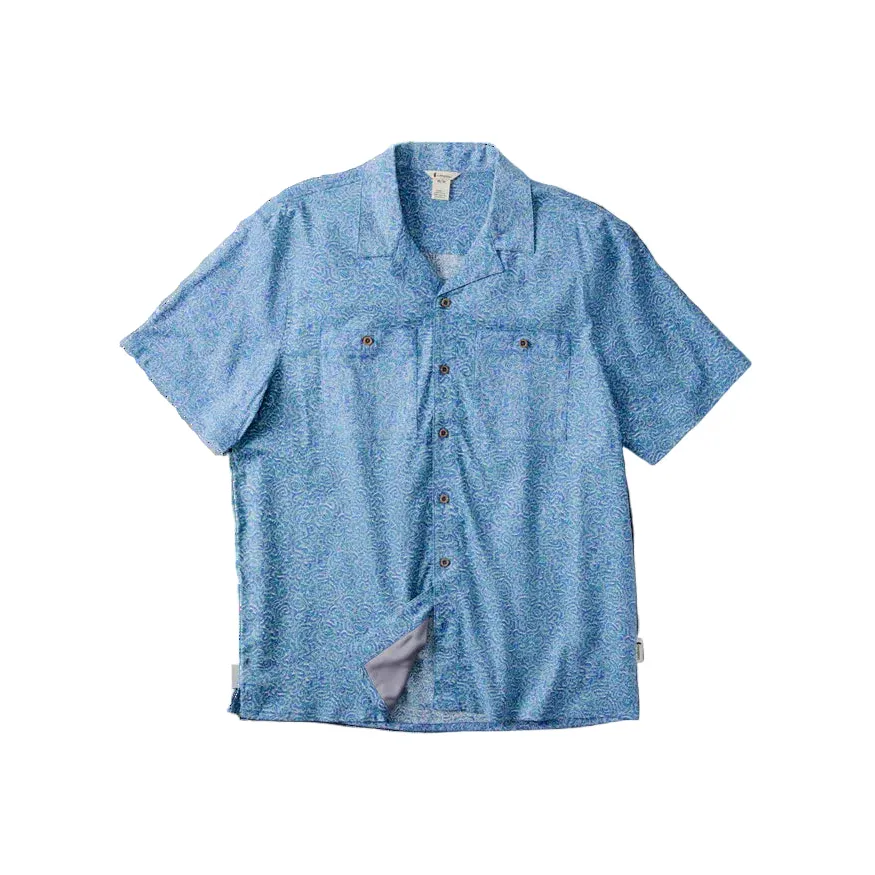 COTOPAXI MEN'S AFUERA BUTTON UP SHIRT CENOTES AZURE
